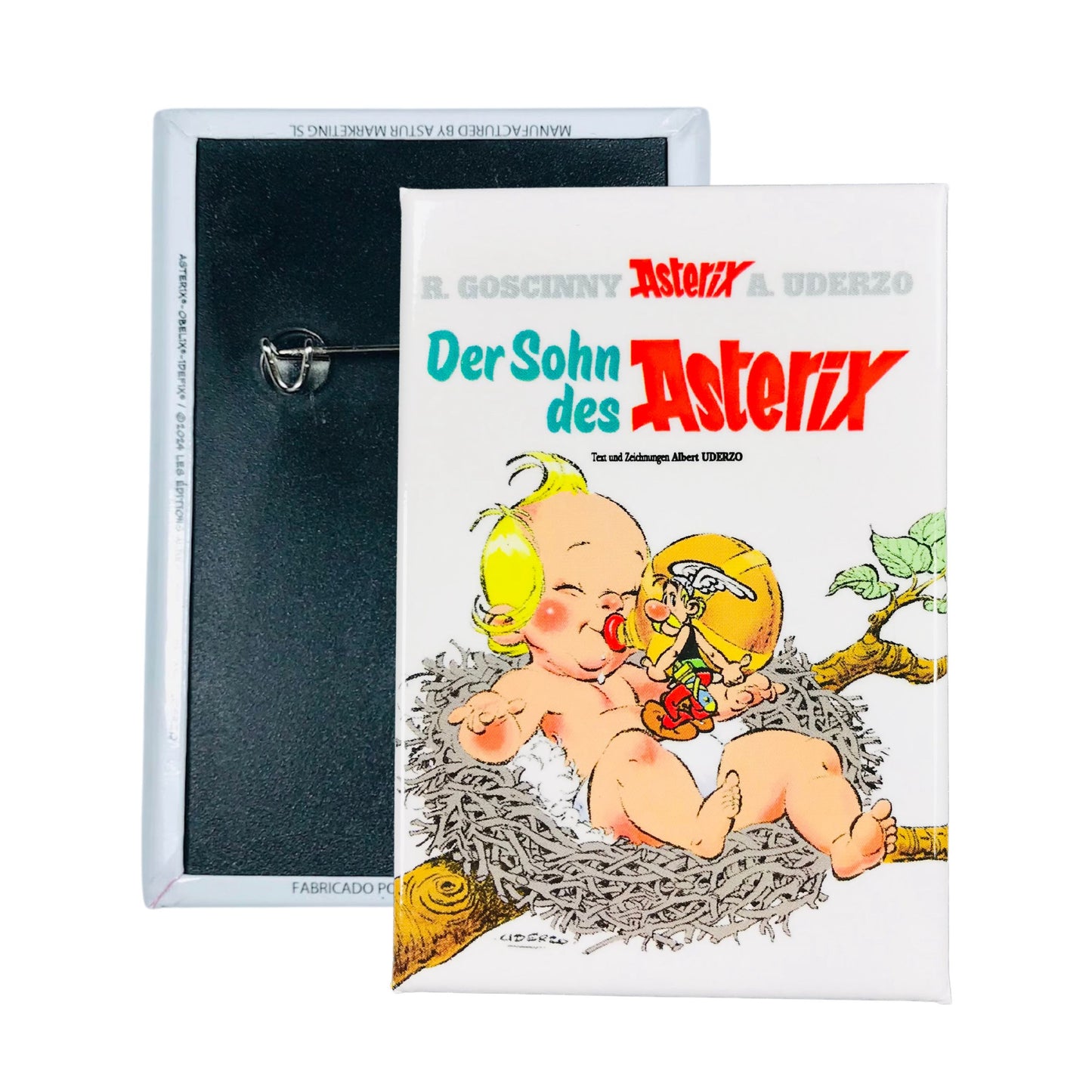 PLATE © 27 - Le Fils d'Astérix - Couverture BD - Allemand - A#387