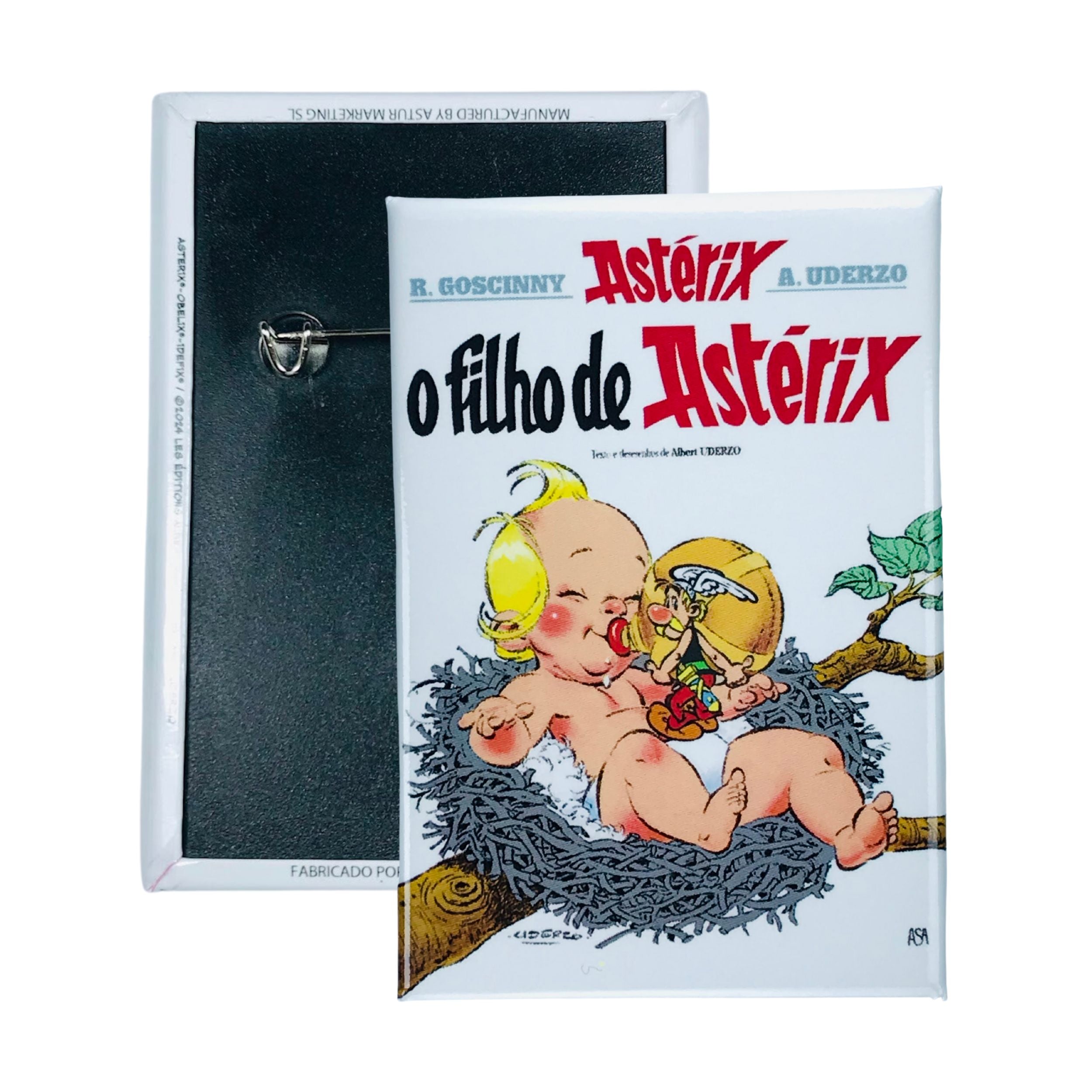 Chapa © 27 O Filho De Asterix Portada Comic Portugues A307