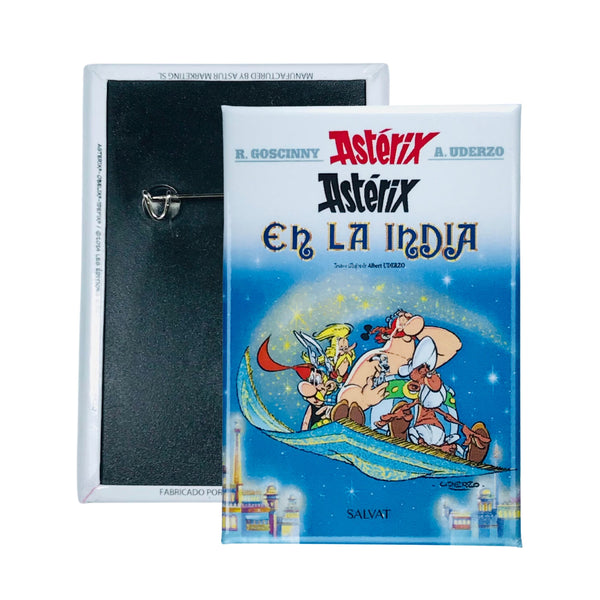 Badge © 28 - Asterix In India - Comic Cover - Spanish - A#228