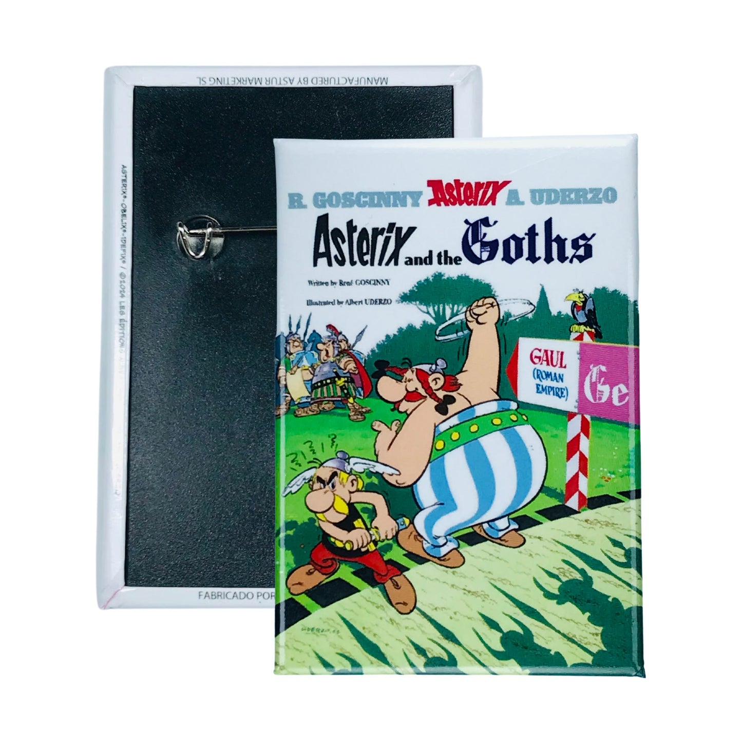 Chapa © 3 Asterix And The Goths Portada Comic Ingles A243