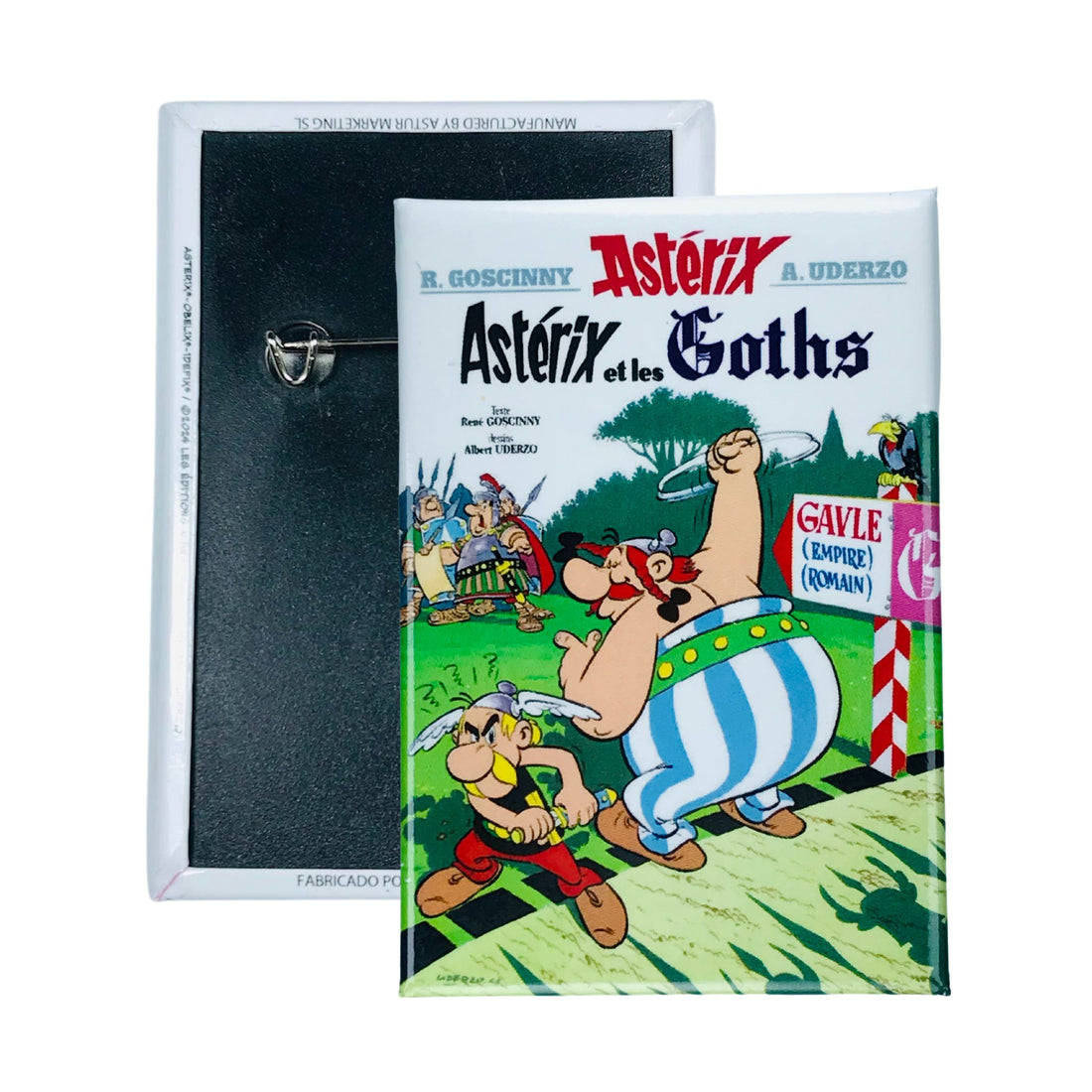 Chapa © 3 - Astérix Et Les Goths - Capa de Banda Desenhada - Francês - A#163