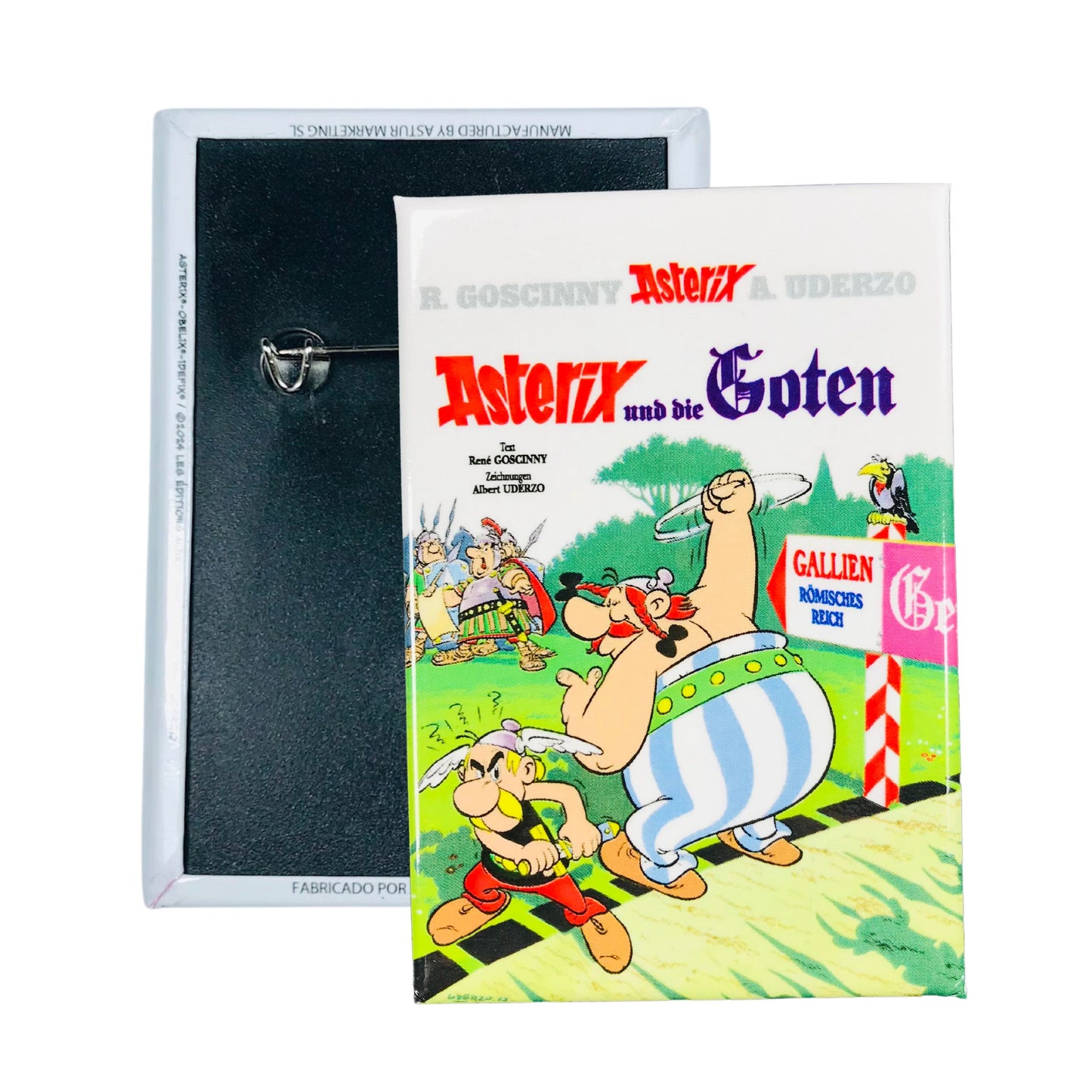 PLATE © 3 - Astérix et Goten - Couverture BD - Allemand - A#363