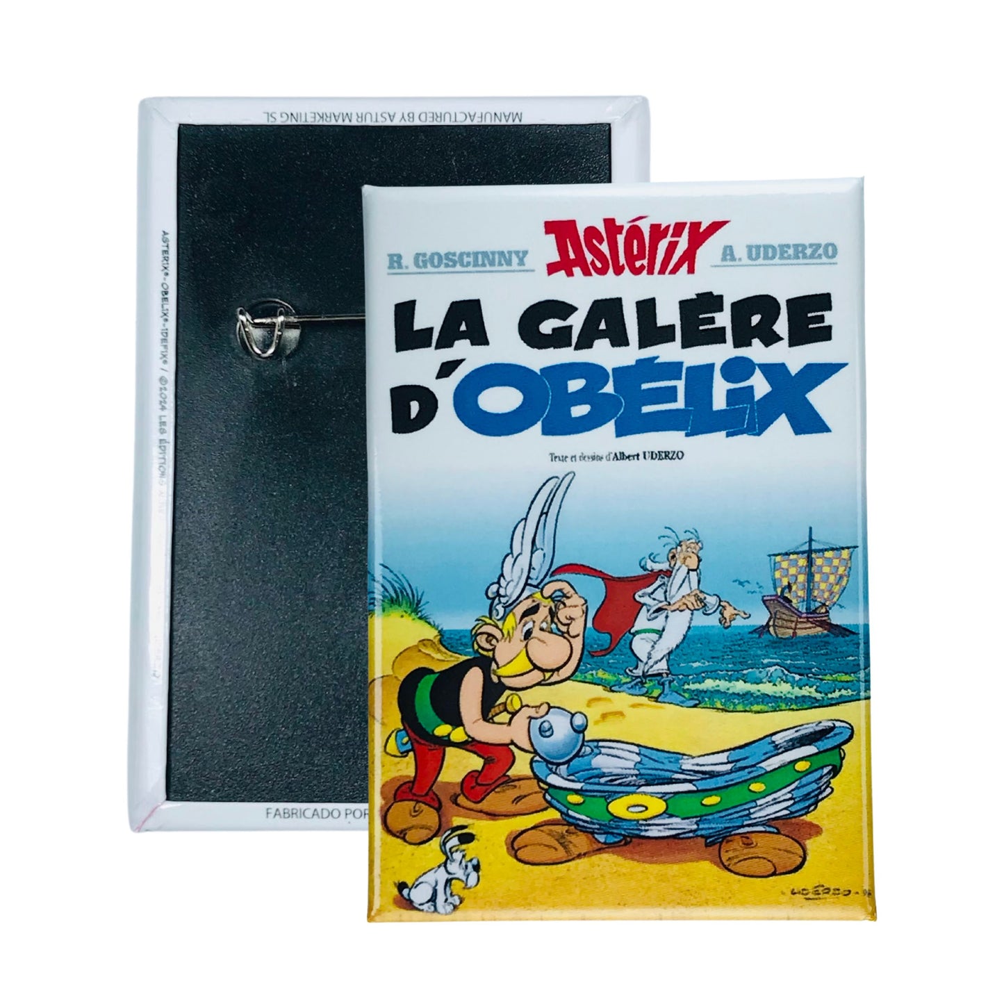 Chapa © 30 Asterix La Galere Dobelix Portada Comic Frances A190