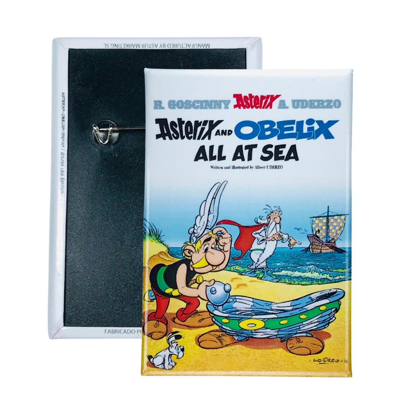 Chapa © 30 Asterix And Obelix All At Sea Portada Comic Ingles A270