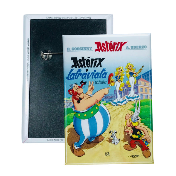 Chapa © 31 - Astérix e Latraviata - Capa de Banda Desenhada - Português - A#311