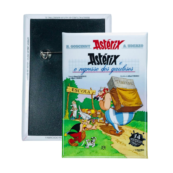 Chapa © 32 - Astérix e o Regresso dos Gauleses - Capa de Banda Desenhada - Português - A#312