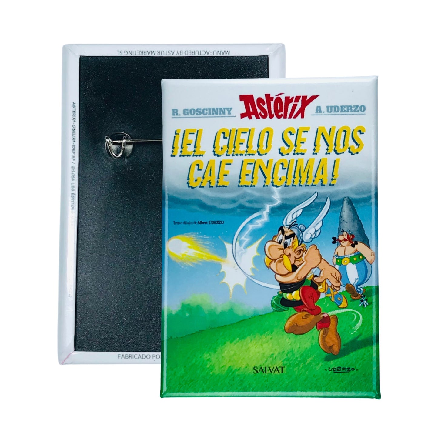 Chapa © 33 Asterix ¡el Cielo Se Nos Cae Encima Portada Comic Espanol A233