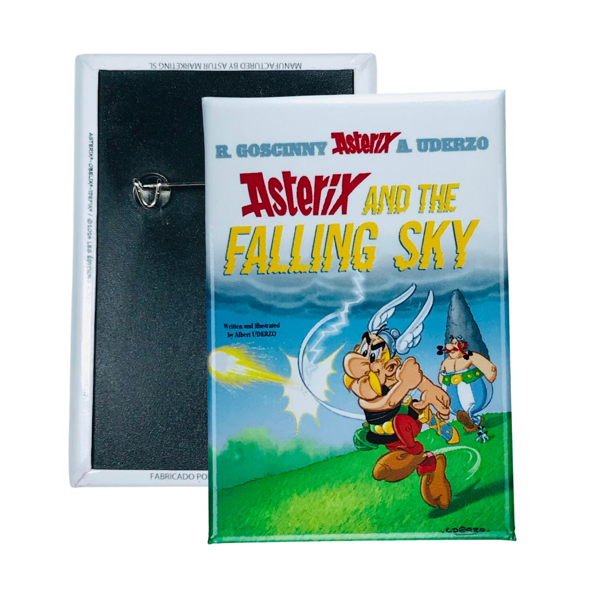 Chapa © 33 Asterix And The Falling Sky Portada Comic Ingles A273