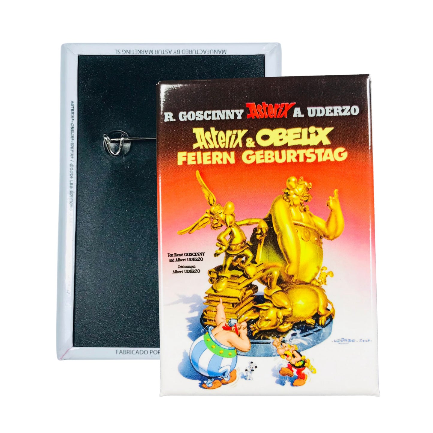 CHAPA © 34 - Asterix & Obelix Geburtstag - Portada Comic - Alemán - A#394