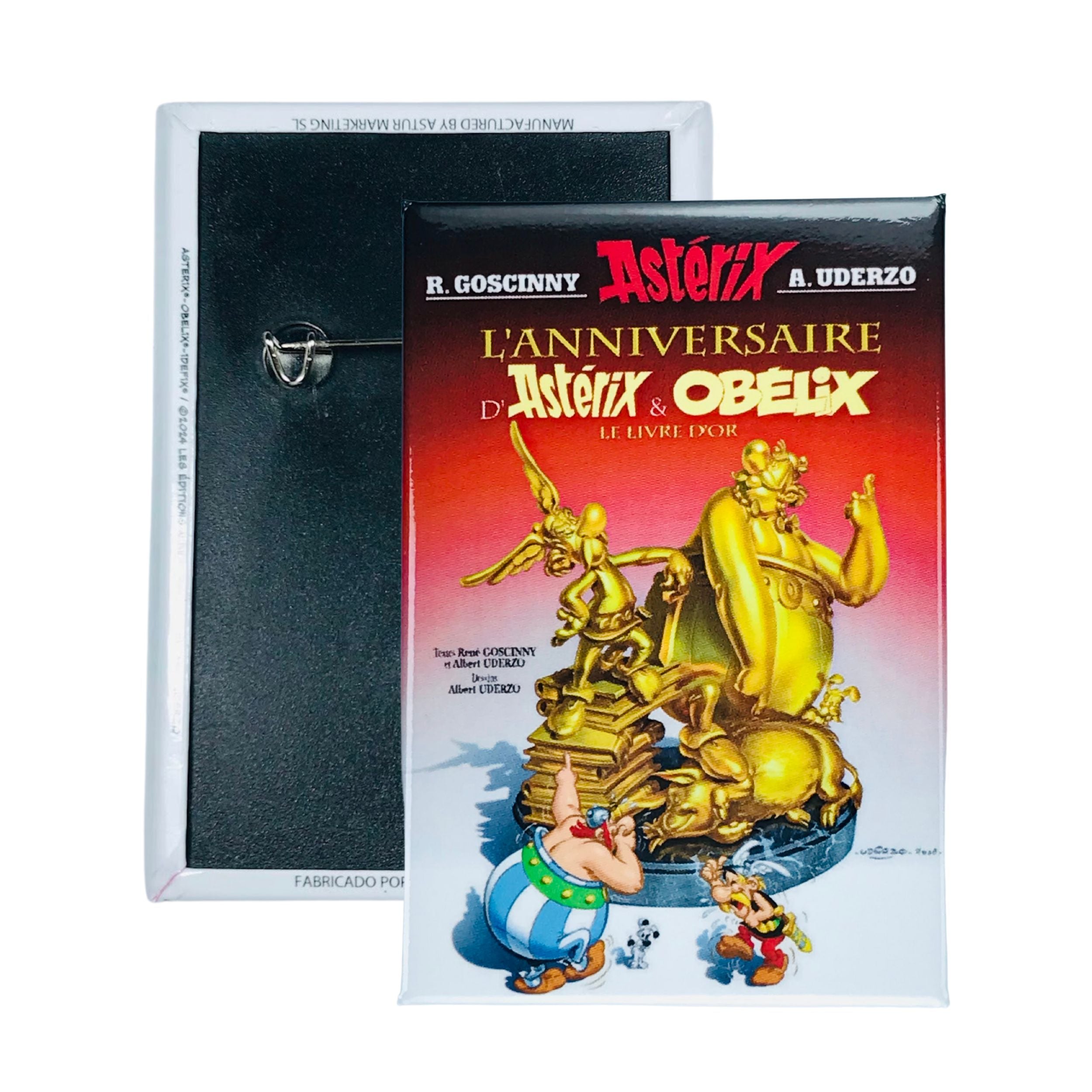 Badge © 34 - L'anniversaire D'astérix & Obélix - Comic Cover - Fre ...