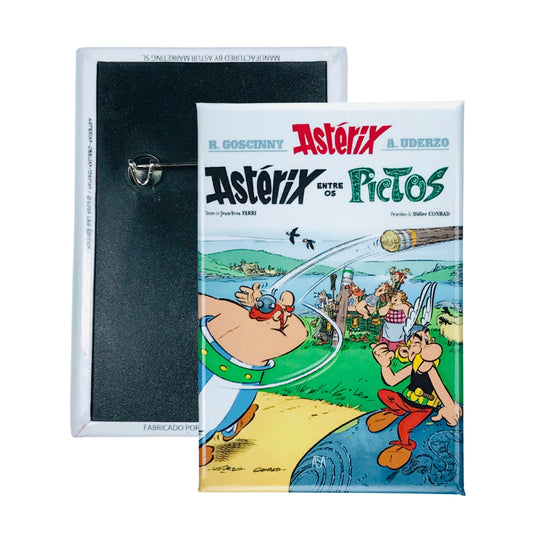 Chapa © 35 Asterix Entre Os Pictos Portada Comic Portugues A315