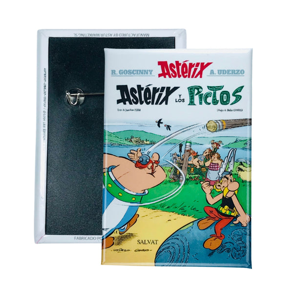 Chapa © 35 - Astérix Y Los Pictos - Portada Comic - Español - A#235