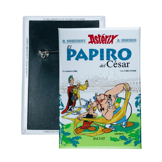 Chapa © 36 Asterix El Papiro Del Cesar Portada Comic Espanol A236