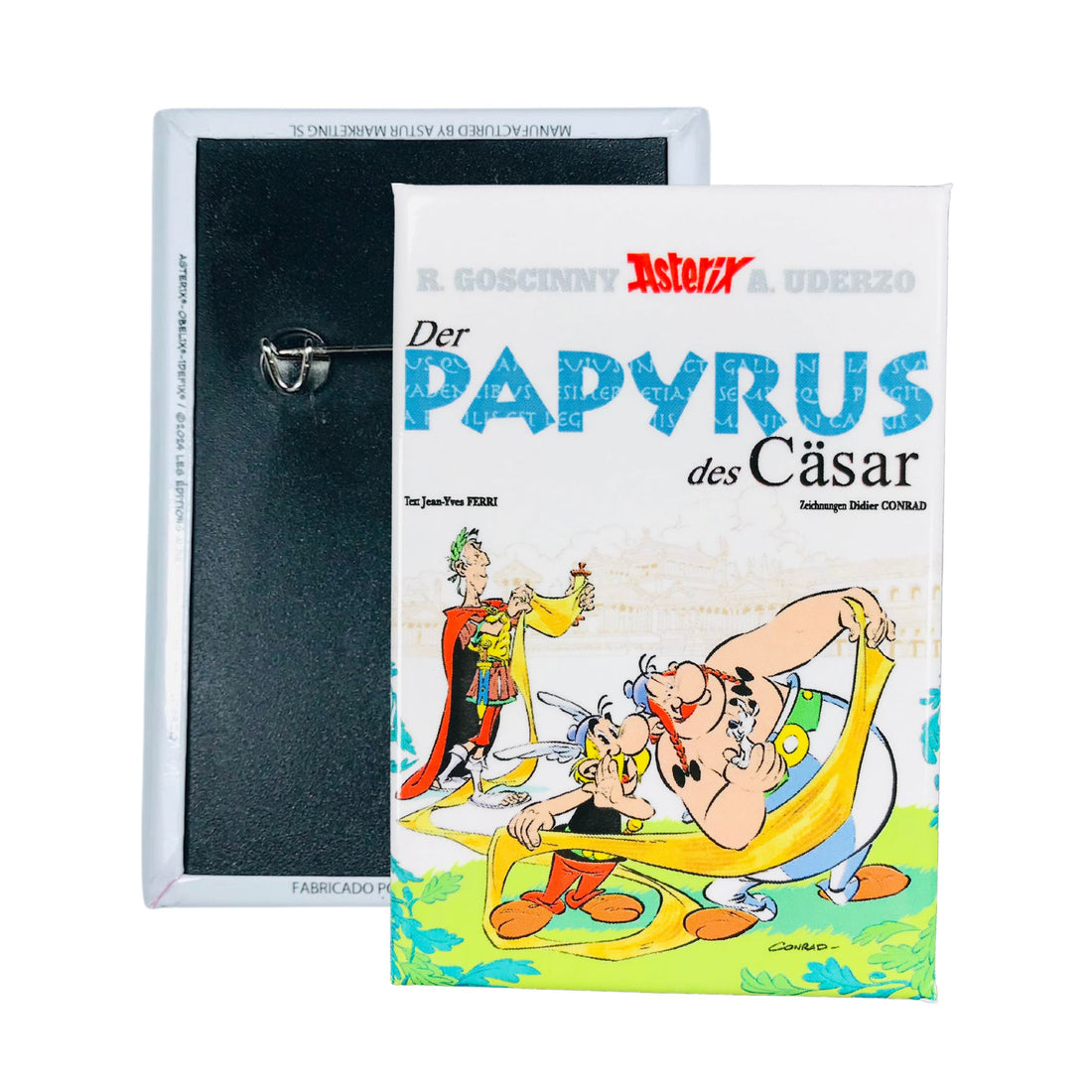 CHAPA © 36 - Der Papyrus des Cäsar - Capa de Banda Desenhada - Alemão - A#396