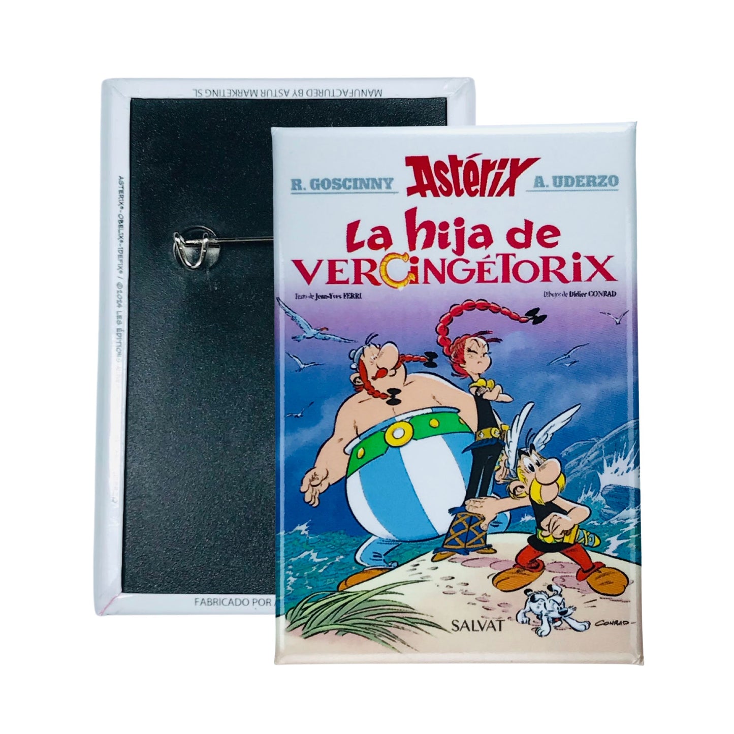 Chapa © 38 Asterix La Hija De Vercingetorix Portada Comic Espanol A238