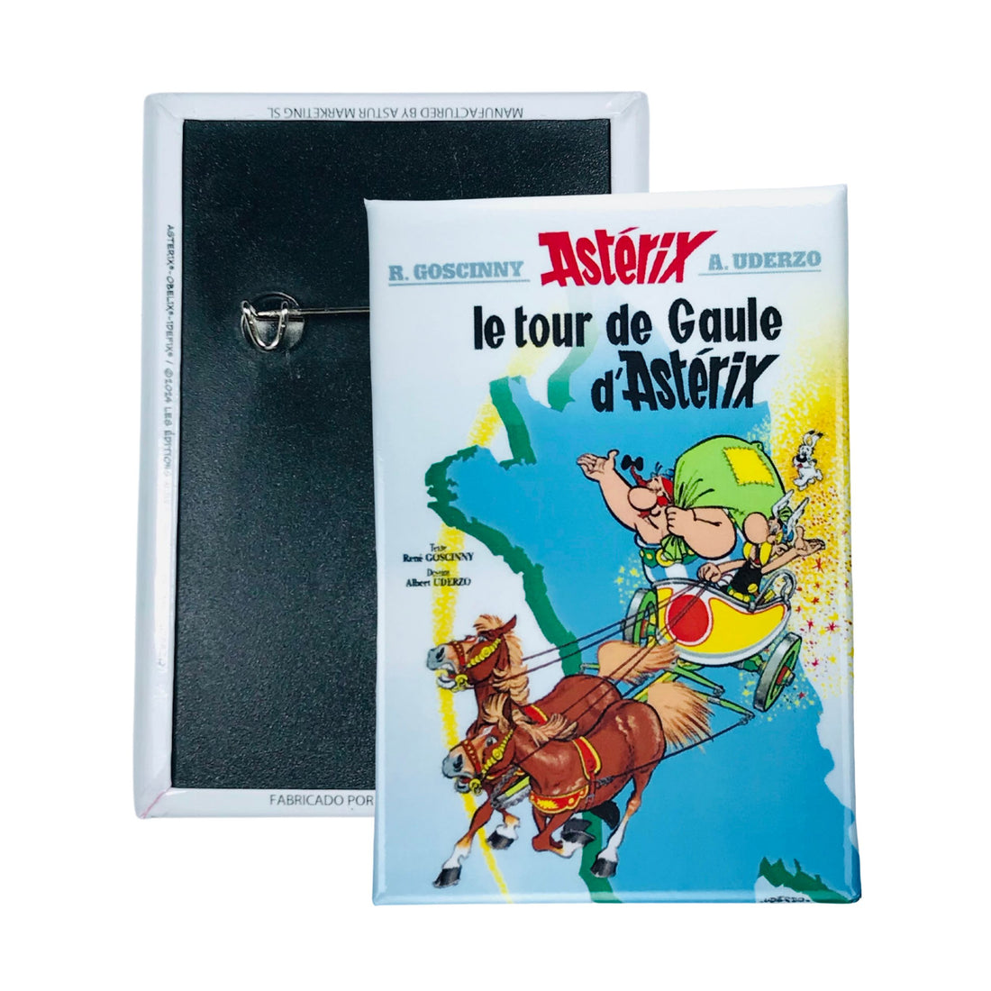 Chapa © 5 - Le Tour de Gaule D’astérix - Capa de Banda Desenhada - Francês - A#165