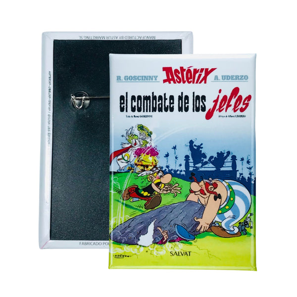 Chapa © 7 - Astérix - El Combate de Los Jefes - Portada Comic - Español - A#207