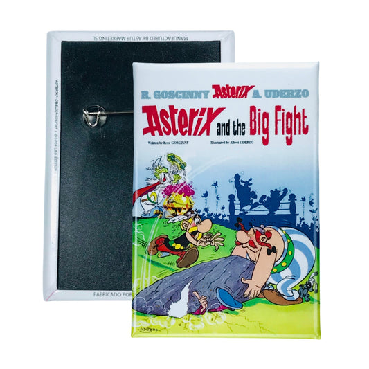 Chapa © 7 Asterix And The Big Fight Portada Comic Ingles A247