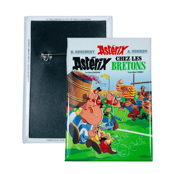 Badge © 8 - Astérix Chez Les Bretons - Comic Cover – French - A#168