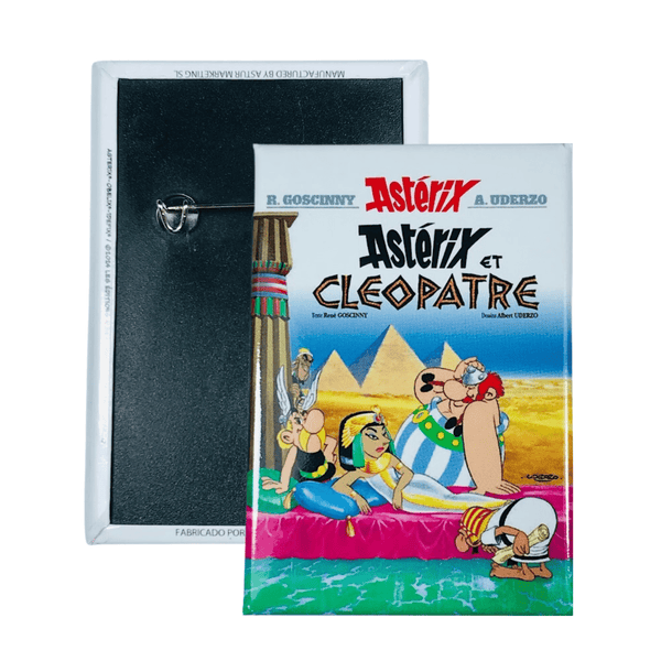 Badge © 6 - Astérix Et Cléopâtre - Comic Cover – French - A#166