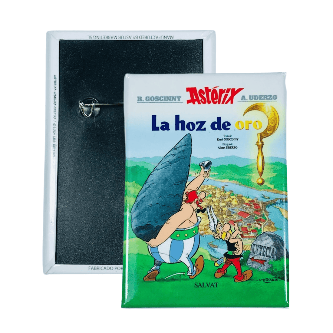 Heft © 2 - Asterix - Die goldene Sense - Comic-Cover – Spanisch - A#202