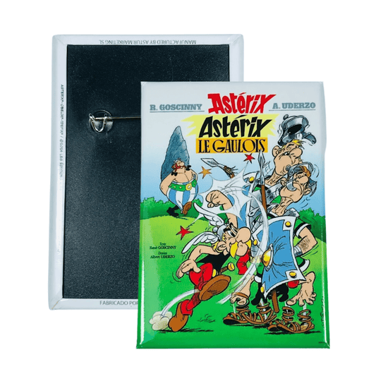 Chapa © Asterix Portada Comic Asterix Le Gaulois Frances