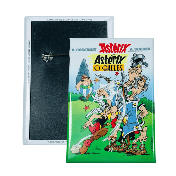 Badge © 1 - Astérix O Gaulês - Couverture BD - Portugais - A#281