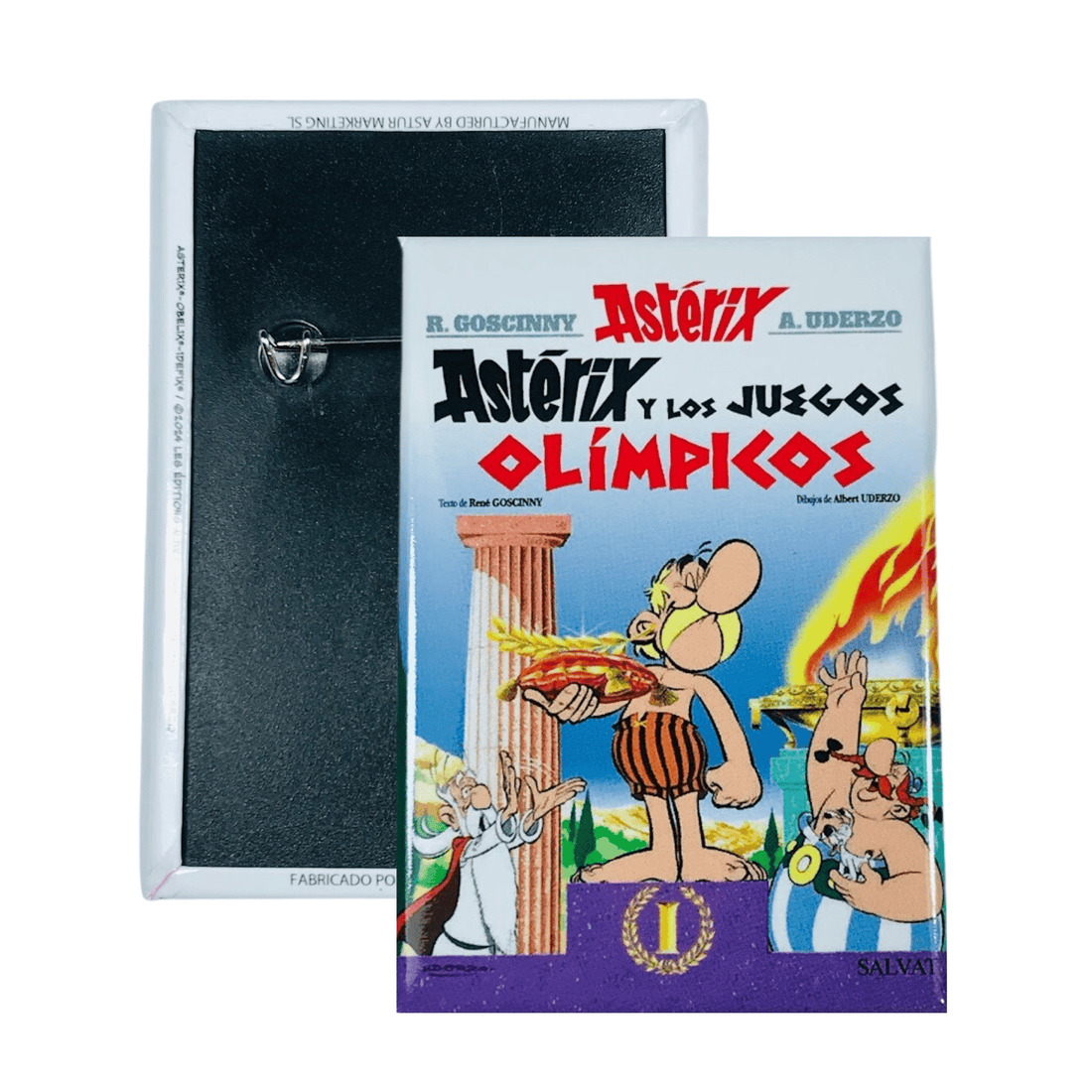 Heftchen © 12 - Asterix Bei den Olympischen Spielen - Comic-Cover – Spanisch - A#212