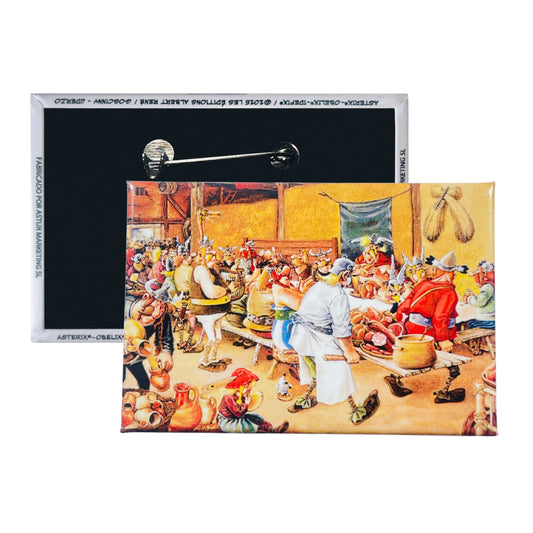 CHAPA © Astérix - Fiesta Poblado Belga - B#95