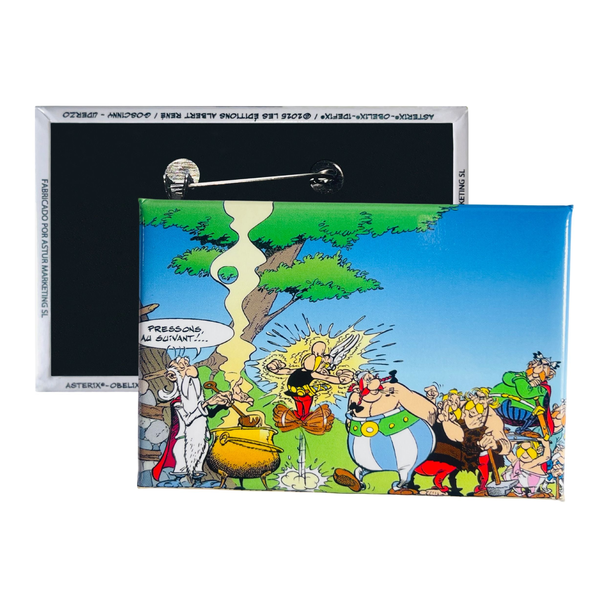 CHAPA © Astérix - Los Galos y la Poción Mágica - B#62