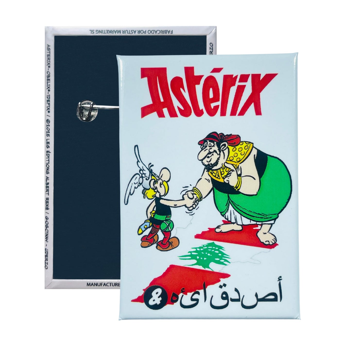 CHAPA © Astérix - & Sus amigos - Líbano - B#111