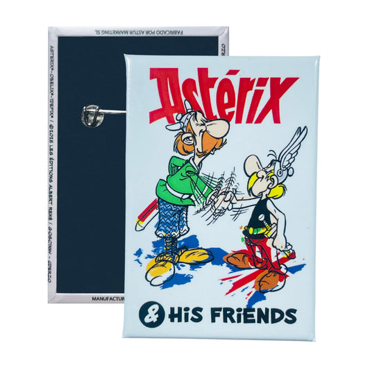 CHAPA © Astérix - & Sus amigos - Reino Unido - B#107