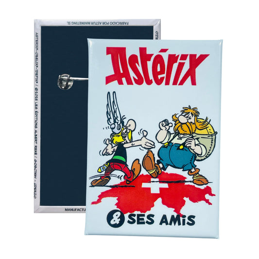 CHAPA © Astérix - & Sus amigos - Suiza - B#109