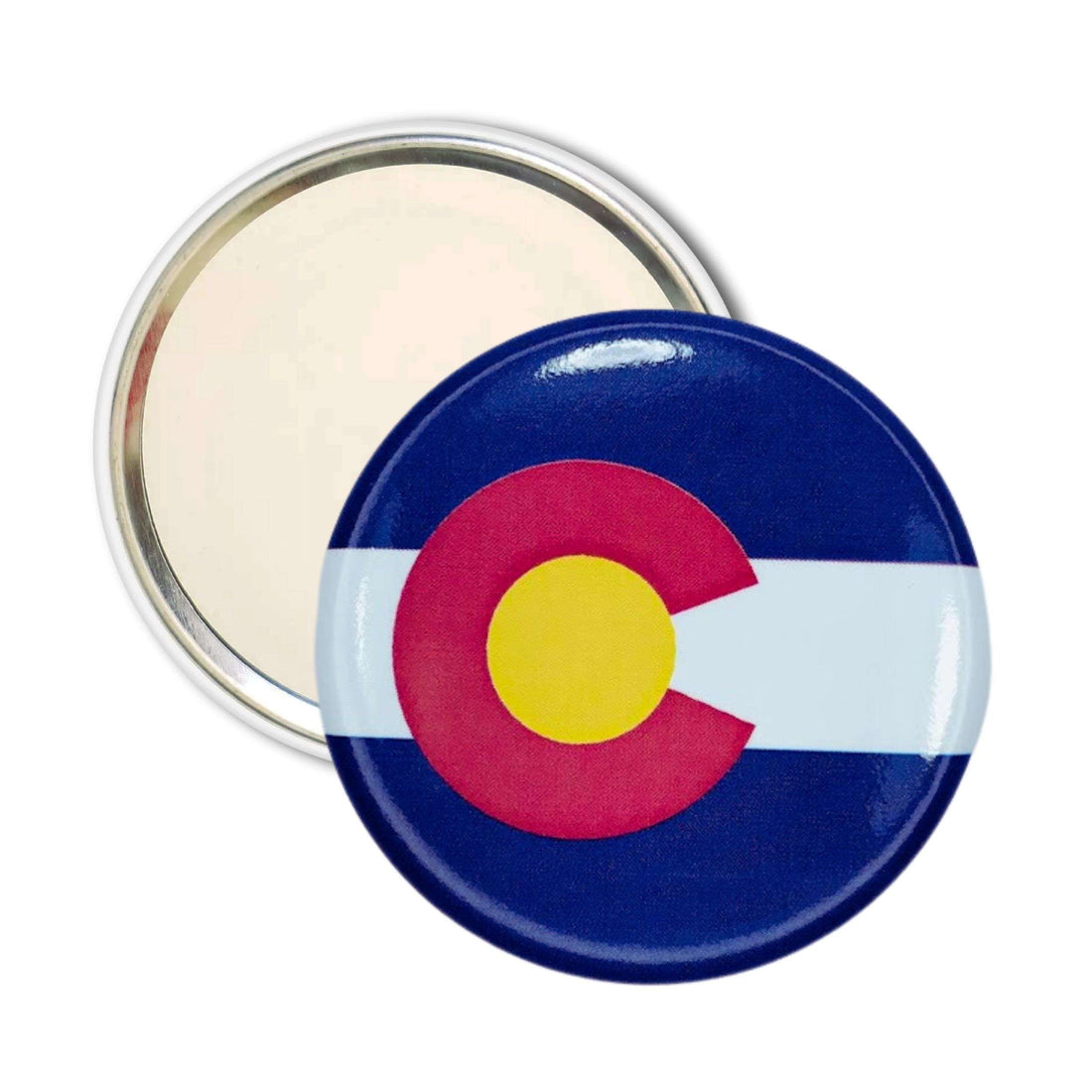 Espelho de Bolso - Bandeira do Estado do Colorado - EUA