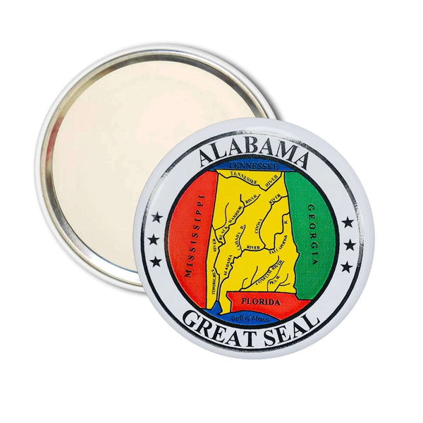 Espejo Bolsillo - Escudo Estado Alabama - USA