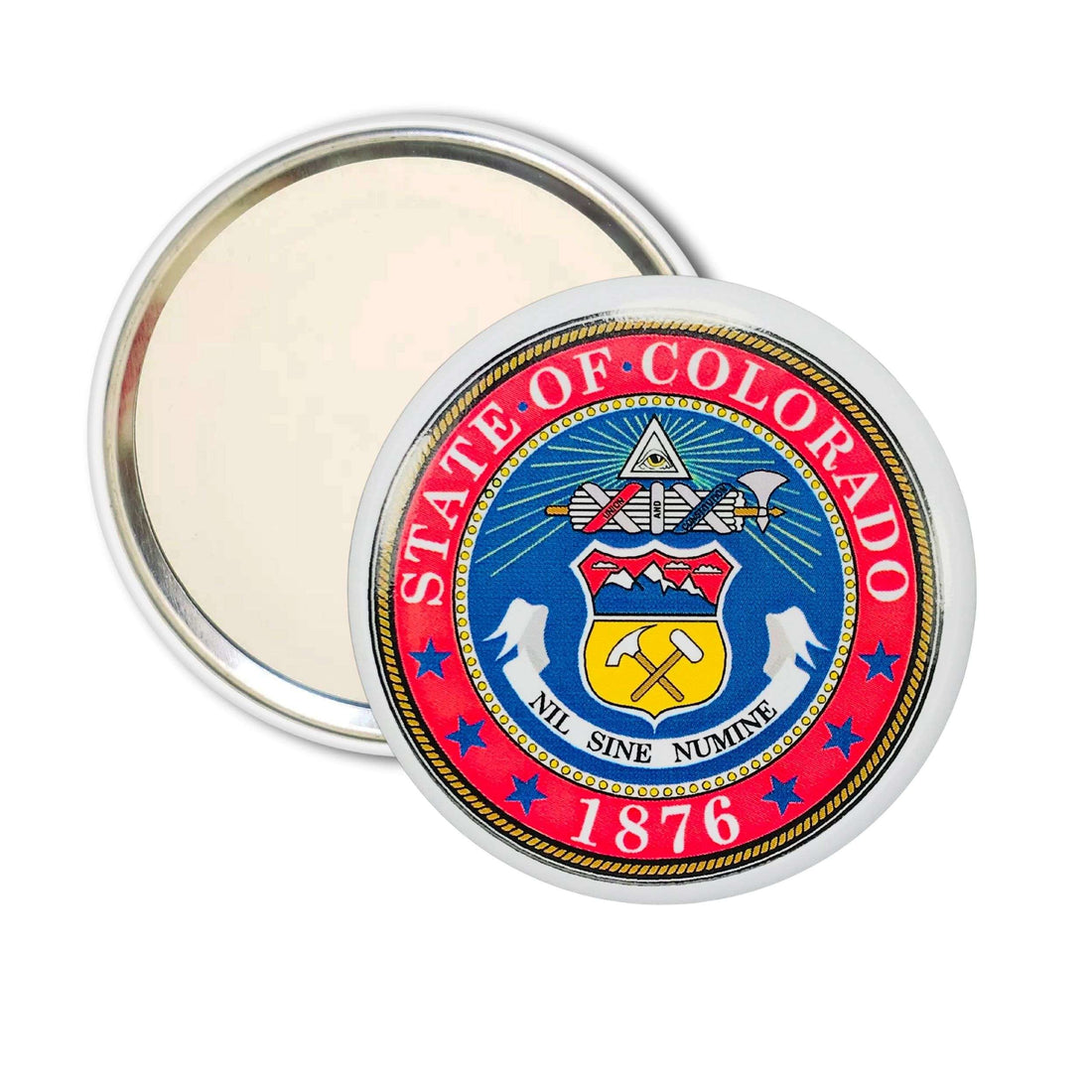 Taschenspiegel - Wappen des US-Bundesstaates Colorado - USA