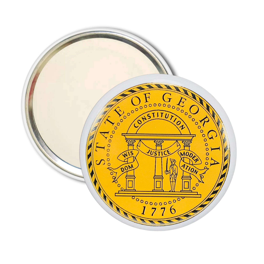 Taschenspiegel - Wappen des US-Bundesstaates Georgia