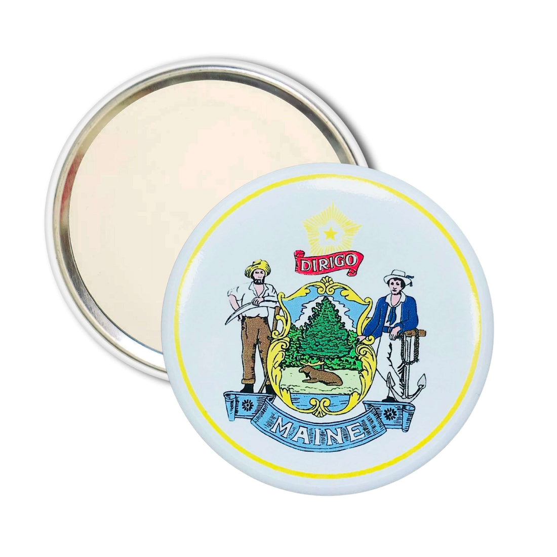 Taschenspiegel - Wappen des US-Bundesstaates Maine