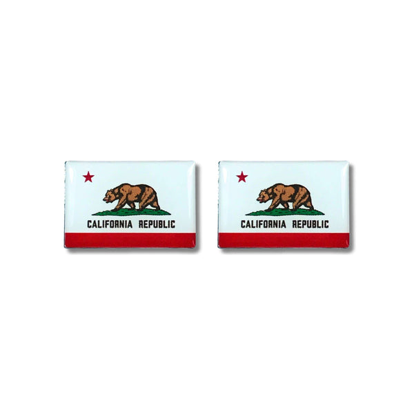 Boutons de manchette - Drapeau d'État - Californie - USA