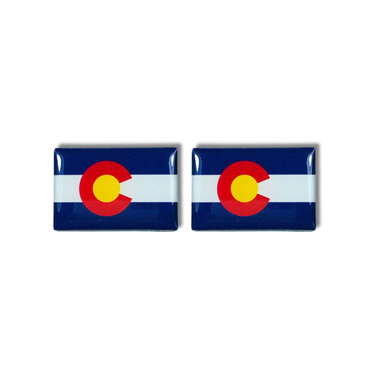 Gemelos Bandera Estado Colorado Usa