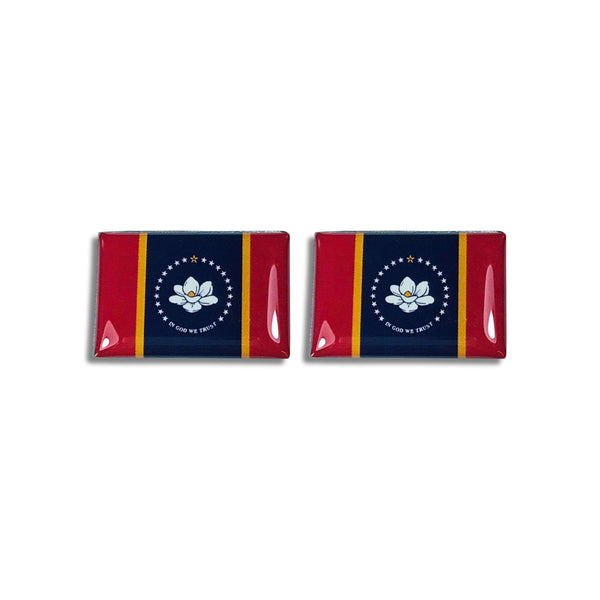 Gemelos - Bandera Estado Mississippi - USA