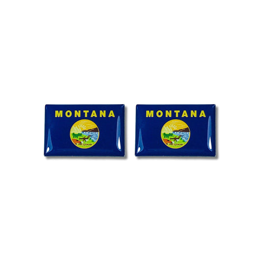 Cufflinks - Montana State Flag - USA