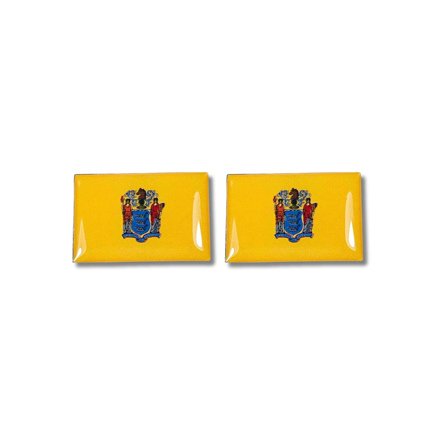 Cufflinks - New Jersey State Flag - USA