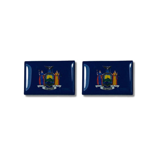 Cufflinks - New York State Flag - USA