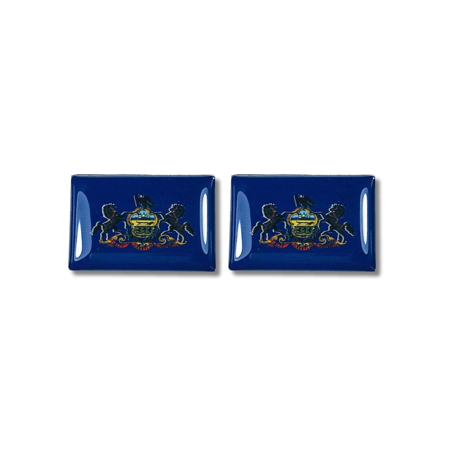 Cufflinks - Pennsylvania State Flag - USA