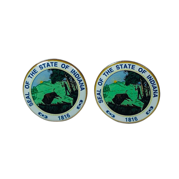 Gemelos - Escudo Estado Indiana - USA