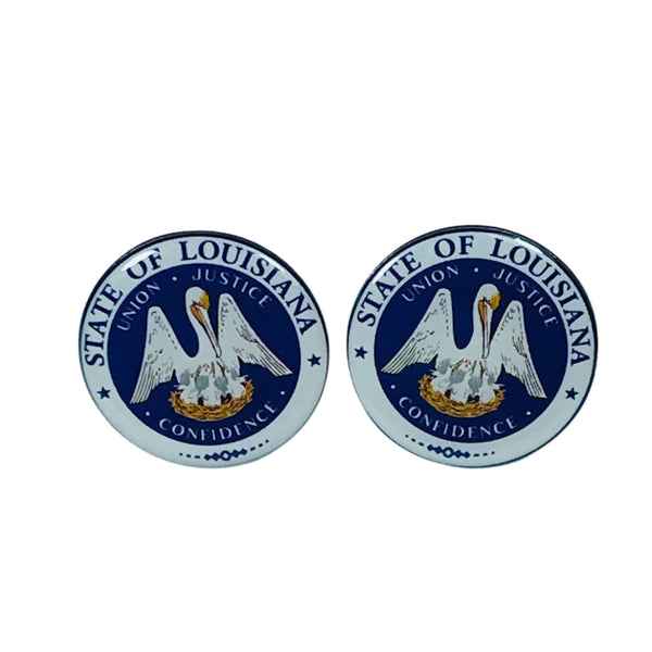 Gemelos - Escudo Estado Louisiana  - USA