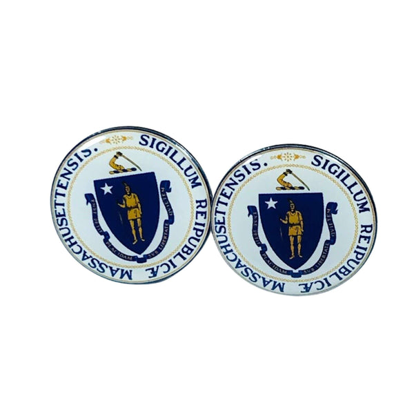 Gemelos - Escudo Estado Massachusetts - USA