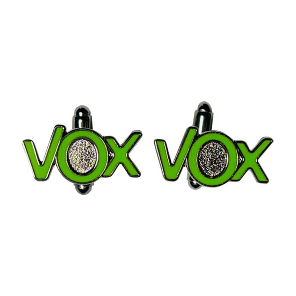 Boutons de manchette du parti politique Green Vox
