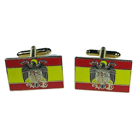 Cufflinks - Spanish Flag Eagle of San Juan - Spain (2)